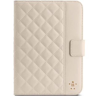 Чехол-книга BELKIN Quilted Cover with Stand Белый для iPad mini (4-го поколения)