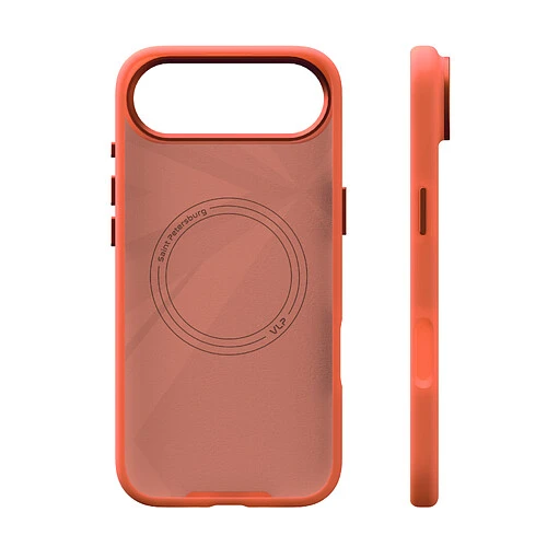 Чехол защитный VLP Aster Pro Case с MagSafe для iPhone Air, оранжевый