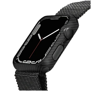 Защитный чехол PITAKA Air Case  Чёрный/Серый для Apple Watch (7 Gen.)/Apple Watch (8 Gen.)