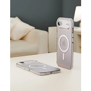 Чехол защитный VLP Pulse Case с MagSafe для iPhone Air, перламутровый