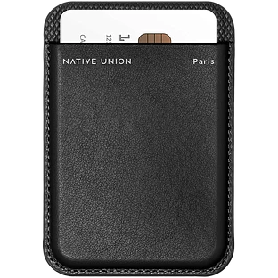 (RE)CLASSIC CARD WALLET чехол для пластиковых карт NATIVE UNION, цвет: черный