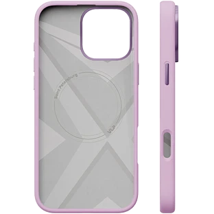 Чехол защитный VLP Aster Pro Case с MagSafe для iPhone 16 Pro Max, лавандовый