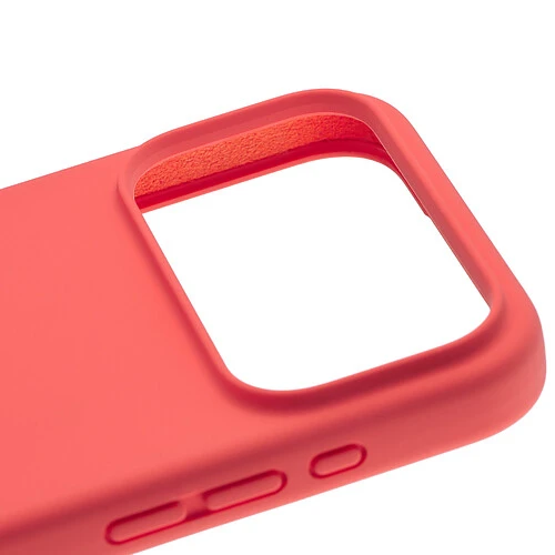 Чехол защитный uBear Touch Mag Case для iPhone 17 Pro Max, MagSafe совместимый, силикон, софт-тач, коралловый