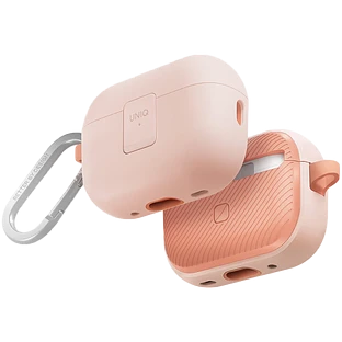 Uniq для Airpods Pro 2 чехол CLYDE Lock case Light Pink/Crepe Pink