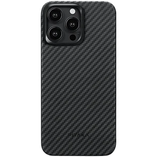 Чехол PITAKA MagEZ Case 4 с MagSafe Black/Grey Twill для iPhone 15