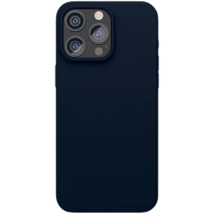 Чехол защитный  vlp  Aster Case с MagSafe для iPhone 15 ProMax  темно-синий