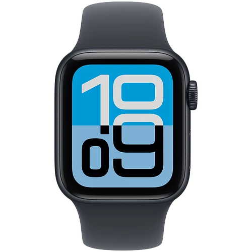 Apple Watch SE 3, GPS, 40mm, Midnight Aluminium Case with Midnight Sport Band - M/L