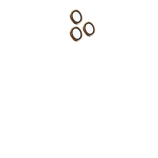 Стекло защитное uBear Nano Lens Shield для iPhone 17 Pro/Pro Max, оранжевое