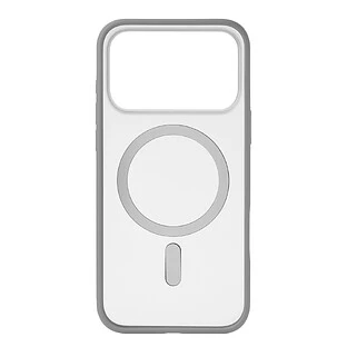 Чехол защитный uBear Cloud Mag Case для iPhone 17 Pro, MagSafe совместимый, усиленный, силк-тач, серый