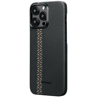 Чехол MagEZ Case 4 для iPhone 15 Pro Max 6.7" (Black/Grev Twill) 1500D