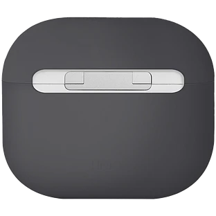 Чехол UNIQ LINO Liquid  Тёмно-серый для AirPods (Gen3)