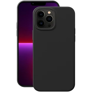 88105, Чехол Liquid Silicone Pro для Apple iPhone 13 Pro Max, черный, картон, Deppa