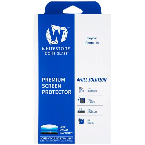 Стекло защитное Whitestone Dome glass (аксессуары,без лампы) для iPhone 14