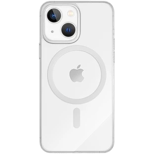 Чехол защитный VLP Crystal case with MagSafe для iPhone 14 Plus, прозрачный