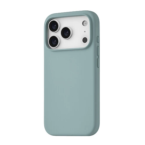 Чехол защитный uBear Touch Mag Case для iPhone 17 Pro, MagSafe совместимый, силикон, софт-тач, холодная мята