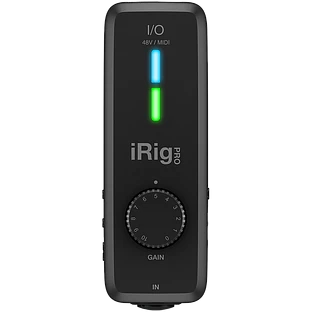 IK Multimedia iRig PRO I/O – универсальный мобильный аудио/MIDI-интефейс для работы с MAC и устройствами на платформе iOS.