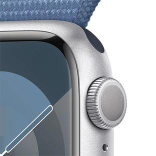 Apple Watch Series 9 GPS  Winter Blue Sport Loop, 41мм, Серебристый