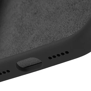 Чехол защитный uBear Touch Mag Case для iPhone 17 Pro, MagSafe совместимый, силикон, софт-тач, черный