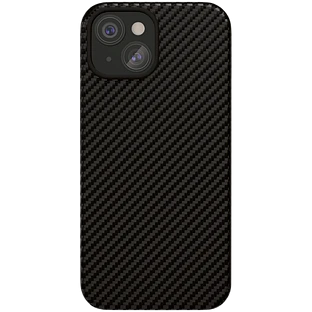 Чехол защитный  vlp  Kevlar Case с MagSafe для iPhone 15  черный