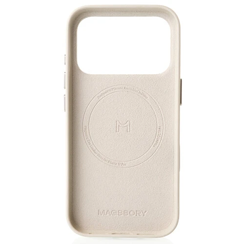 Чехол для смартфона Magssory Eco-Leather Case для iPhone 17 Pro Ivory (CLT044i)