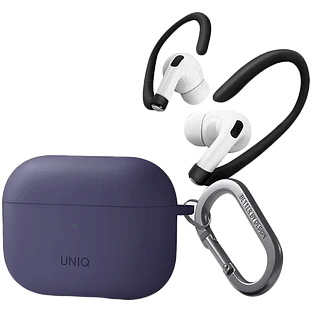 Чехол UNIQ NEXO  Пурпурный для AirPods Pro (Gen2)