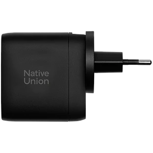 FAST-PD67-BLK-2CA NATIVE UNION FAST GAN CHARGER PD 67W, сетевое зарядное устройство (2xUSB-C+1хUSB-A