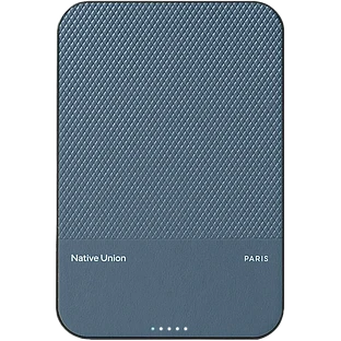 Внешний аккумулятор NATIVE UNION (Re) Classic Power Bank Magnetic, 5000mAh, цвет: синий