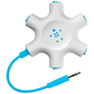 BELKIN MULTI HEADPHONE SPLITTER, Синий