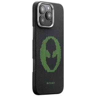 Чехол Pitaka Aries Tactile Woven Case for iPhone 16 Pro Alien KI1601AL