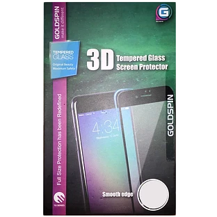 Защитное закаленное стекло GOLDSPIN 3D для iPhone SE (2-го поколения)/8/7