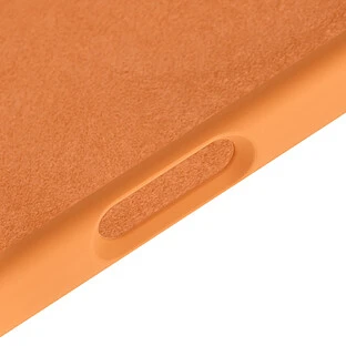 Чехол защитный uBear Touch Mag Case для iPhone 17 Pro Max, MagSafe совместимый, силикон, софт-тач, оранжевый