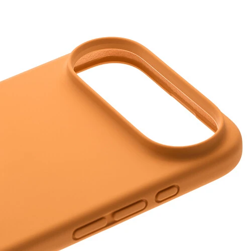 Чехол защитный uBear Touch Mag Case для iPhone Air, MagSafe совместимый, силикон, софт-тач, оранжевый