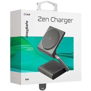Беспроводное зарядное устройство VLP Zen Charger, серое