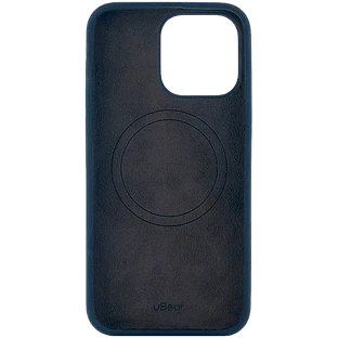 Чехол защитный uBear Touch Mag Case  iPhone 15 Pro Max  MagSafe  силикон  синий
