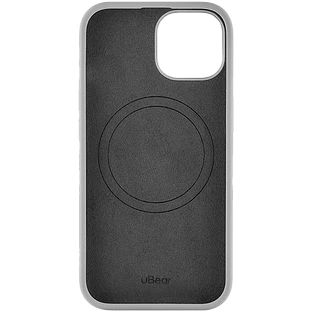 Чехол защитный uBear Touch Mag Case  iPhone 15  MagSafe  силикон  серый