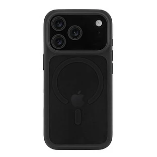 Чехол защитный uBear Shade Case для iPhone 17 Pro, MagSafe совместимый, усиленный, силк-тач, черный