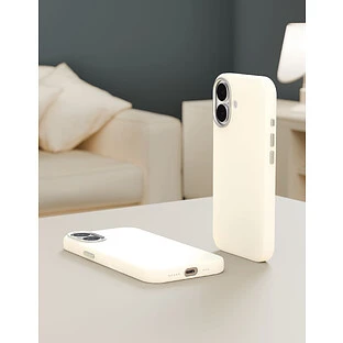 Чехол защитный VLP Aster Pro Case с MagSafe для iPhone 17, белый