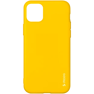 87245, Чехол Gel Color Case для Apple iPhone 11, желтый, картон, Deppa