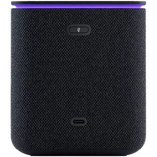 Умная колонка Яндекс Станция Миди с Алисой, черный, Zigbee, 24 Вт