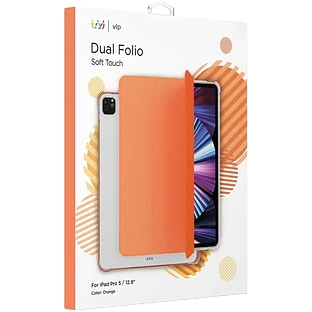 Обложка Smart Folio VLP Dual Folio  Оранжевая для iPad Pro 12,9 дюйма (5-го поколения)