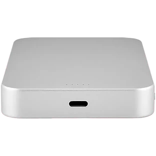 Внешний аккумулятор uBear Slide Power bank 10000mAh, PD20W, Qi2, белый