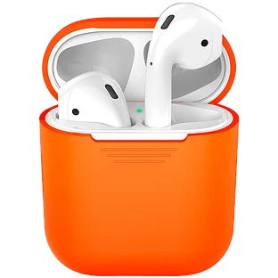 Чехол DEPPA Silicone case  Оранжевый для AirPods (Gen1/2)