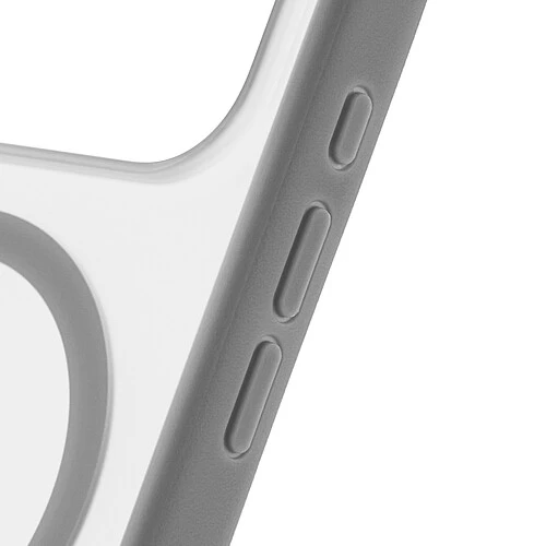 Чехол защитный uBear Stand 360° Mag Case для iPhone 17 Pro, MagSafe совместимый, силикон, софт-тач, серый