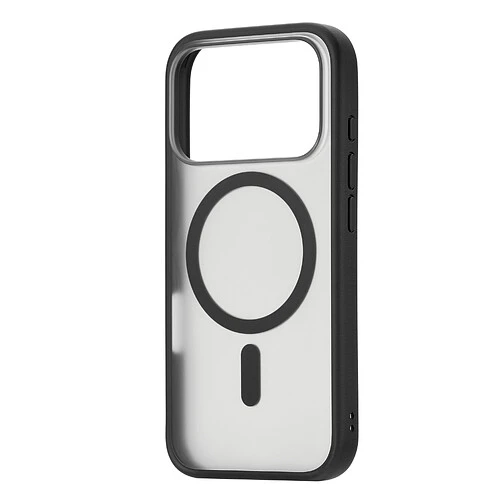 Чехол защитный uBear Cloud Mag Case для iPhone 17 Pro Max, MagSafe совместимый, усиленный, силк-тач, черный