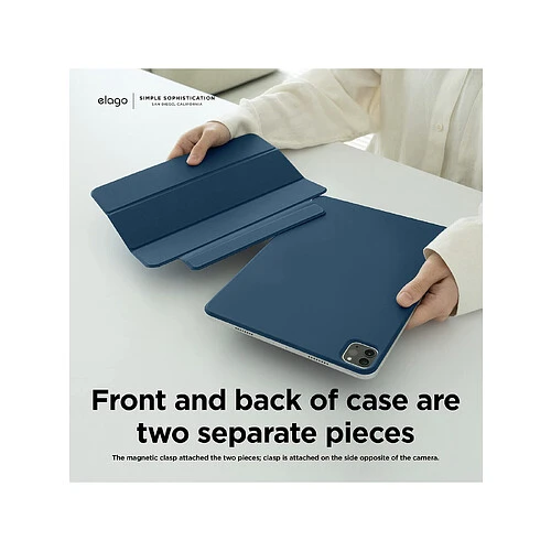Чехол Elago для iPad 10.9 (2022 10th)/11 (2025 11th) Magnetic Folio Blue