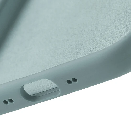 Чехол защитный uBear Touch Mag Case для iPhone Air, MagSafe совместимый, силикон, софт-тач, холодная мята