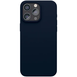 Чехол защитный  vlp  Aster Case с MagSafe для iPhone 15 Pro  темно-синий