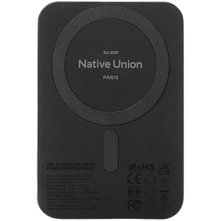 Внешний аккумулятор NATIVE UNION (RE)CLASSIC Power Bank Magnetic, 5000mAh, цвет: зеленый