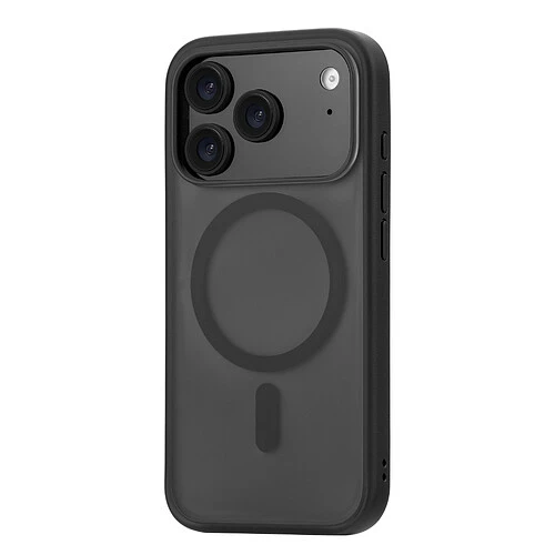 Чехол защитный uBear Cloud Mag Case для iPhone 17 Pro Max, MagSafe совместимый, усиленный, силк-тач, черный