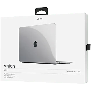Чехол защитный uBear Vision Case для MacBook Air 13" (Intel| M1| 2019 | 2020), прозрачный